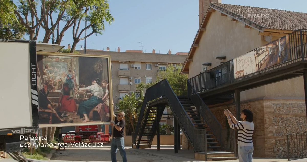 En una iniciativa conjunta con los ayuntamientos y la colaboración de la Fundación Amigos del Museo del Prado las obras del Prado toman las calles de Paiporta y su entorno para celebrar el #DíaInternacionaldelosMuseos