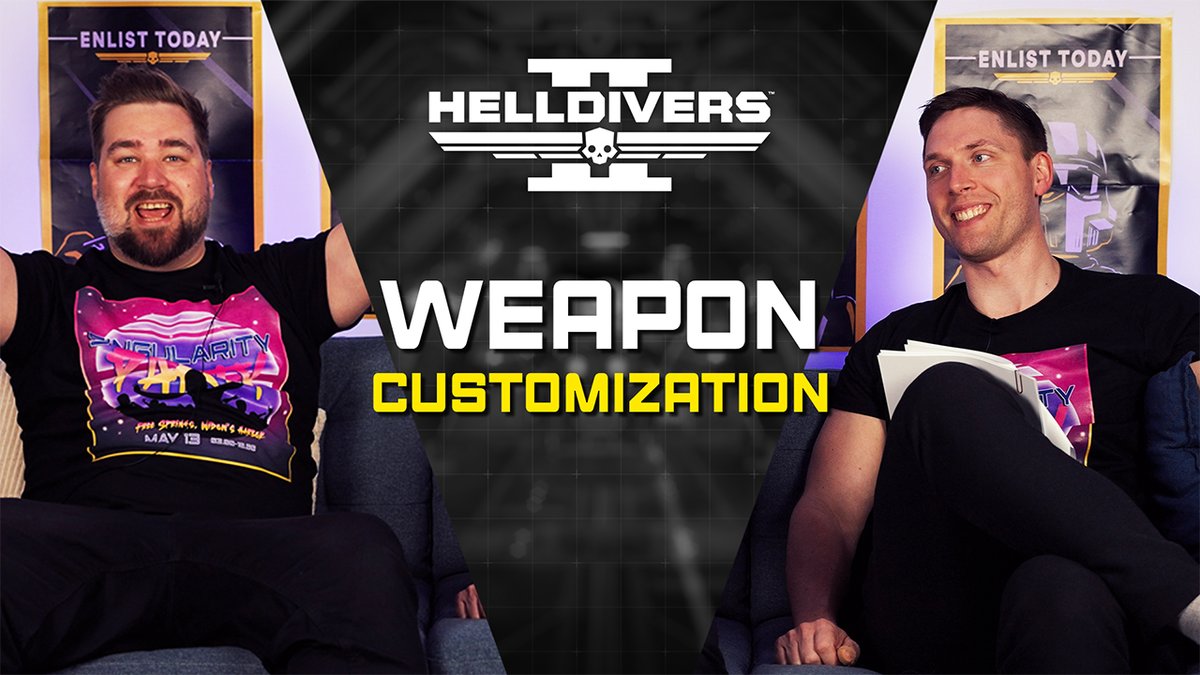 Gear up, Helldivers—your arsenal just got personal! With the Weapon Customization system, you can now tailor your weapons to match your combat style once you’ve progressed and unlocked different attachments. It's time to fight for Super Earth with weapons that are truly yours!
