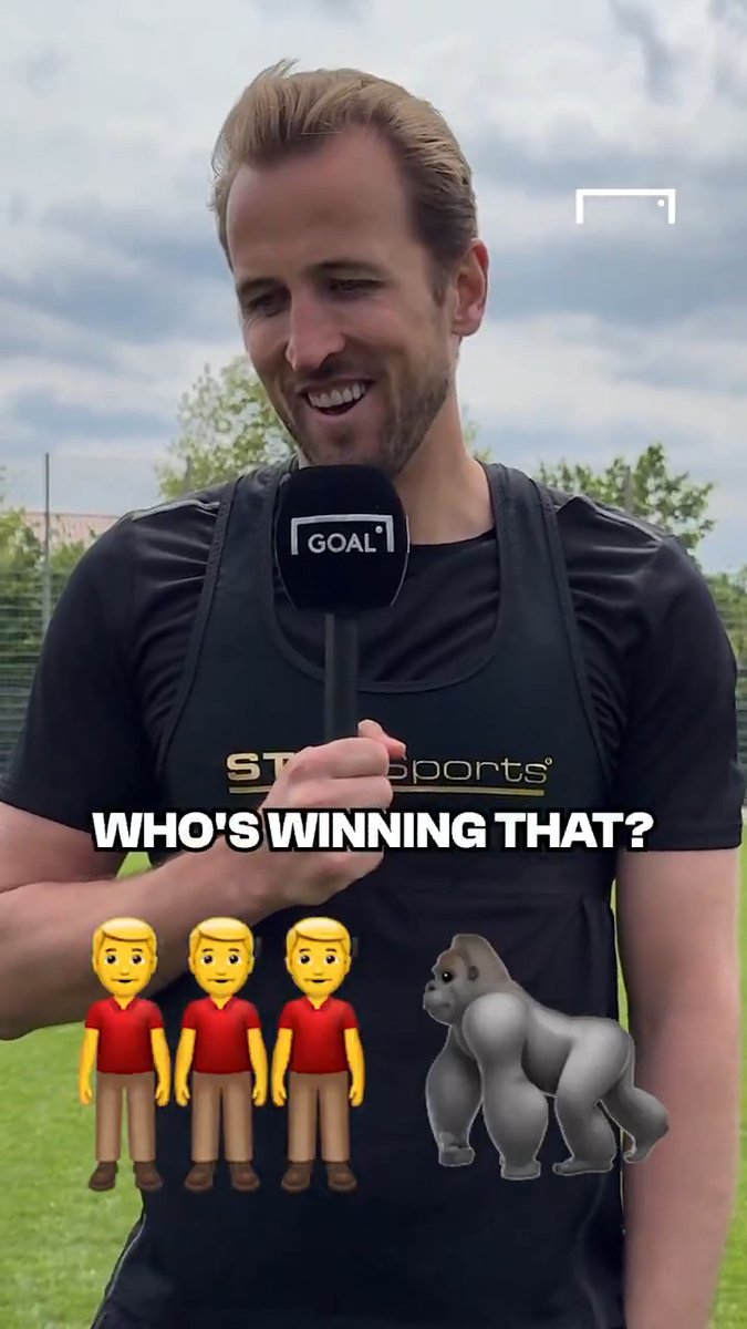 100 men vs 1 gorilla: Harry Kane gives his take on the biggest debate of 2025 🦍 STATSports