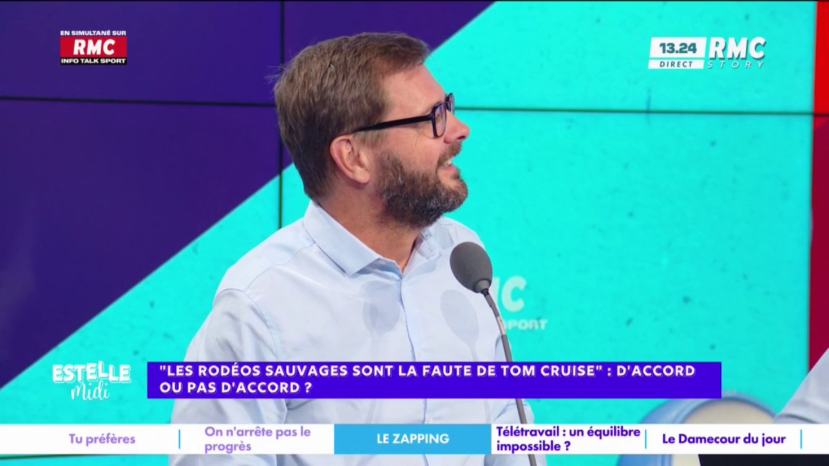 🏍️ "Les rodéos sauvages sont de la faute de Tom Cruise" 🎙️ Lavrilleux Jerome : "Je trouve ça honteux ! C'est la culture permanente de l'excuse de l'extrême gauche ! Dans les quartiers, c'est de la faute de Tom Cruise..." #EstelleMidi
