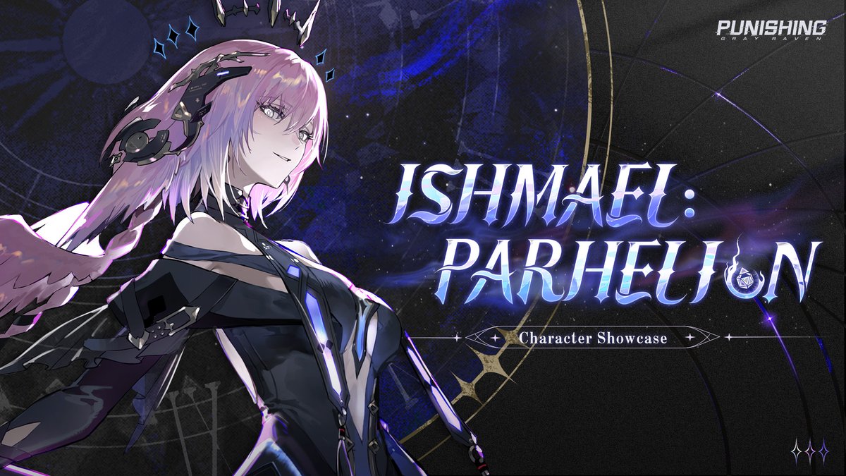 [Character Showcase | Ishmael: Parhelion] Let Nanami tell you a story from a distant space, Commandant. The ending? That will be yours to write! #punishinggrayraven #PGR