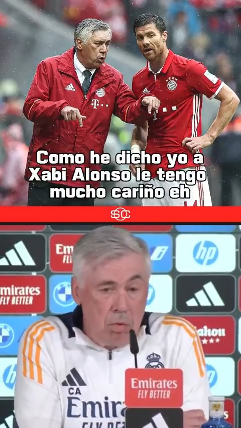"A XABI ALONSO LE TENGO MUCHO CARIÑO. NO TENGO NINGÚN CONSEJO QUE DARLE" 👀 Carlo Ancelotti sobre... ¿el próximo DT del Real Madrid?