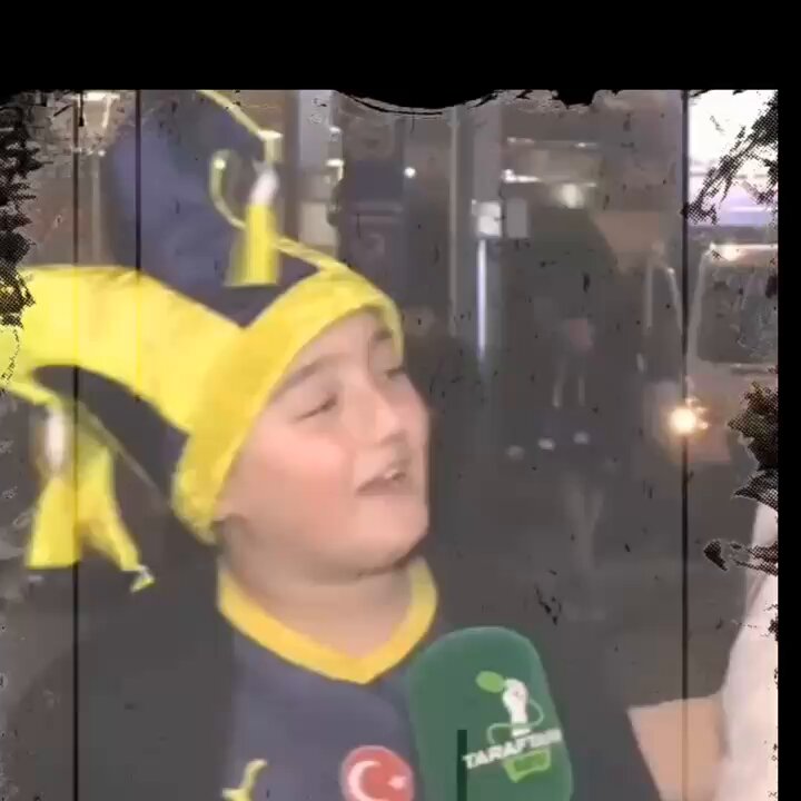 Çocuklar için imza ver Fenerbahçe…