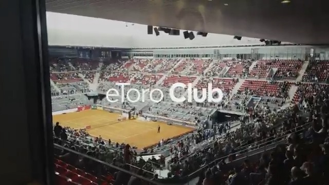 🎥 Revive los mejores momentos de nuestra experiencia en el #MMOPEN con los clientes del eToro Club. 🎾 Tenis de primer nivel, intercambio de ideas y la visión de mercado de Javier Molina, desde una ubicación privilegiada. Gracias por acompañarnos 🙌