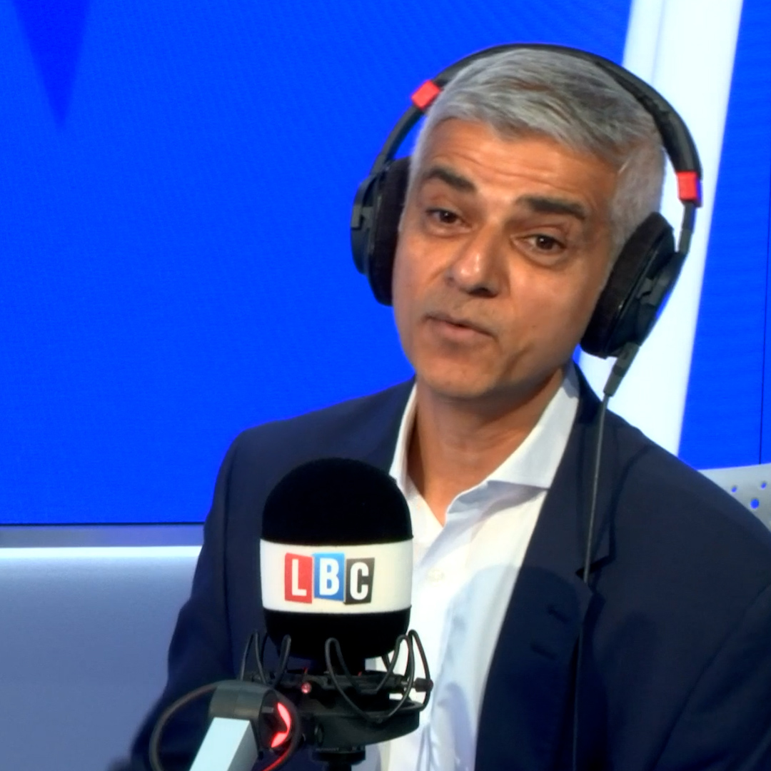 ‘A skilled migrant’s family will contribute £12,000 a year.’ ‘A British skilled worker’s family takes from the economy.’ Sadiq Khan has a ‘lovely stat’ that he says dispels the idea that migrants are 'sponges or skivers’.