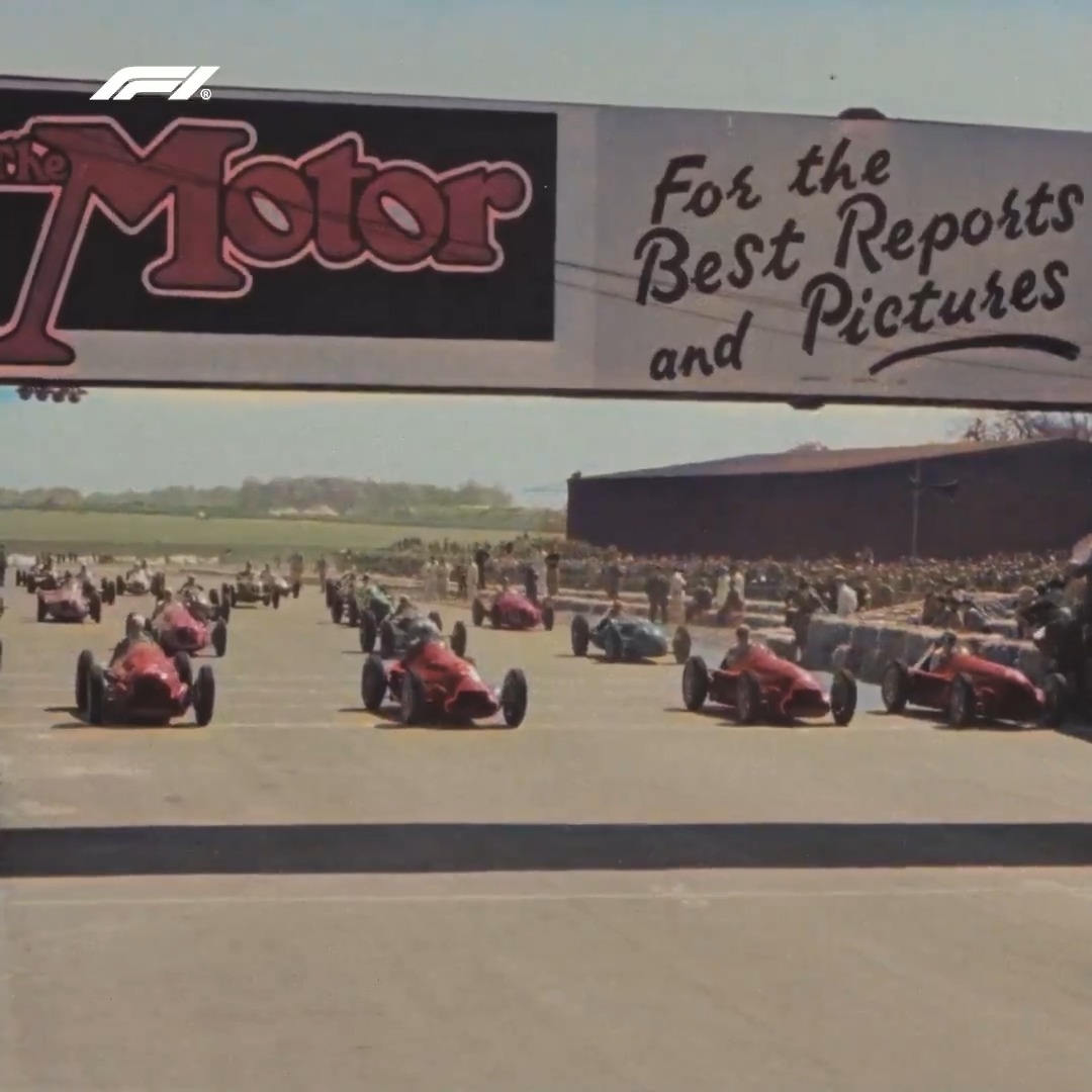 Exactly 75 years ago… Formula 1 raced into life! ❤️ The four Alfa Romeos led away from the front row… #F1 #BritishGP [Lap 1/70]