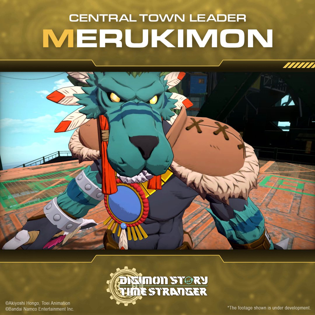 Merukimon Central Town Leader Special Move: Thousand Fists #TimeStranger