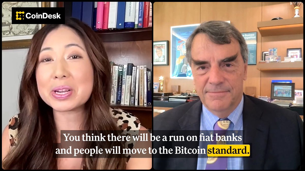 U.S. currency crisis has happened before. Billionaire VC Tim Draper says it’s happening again and people will shift to the Bitcoin Standard. Full conversation with Christine Lee out now 🔗👇