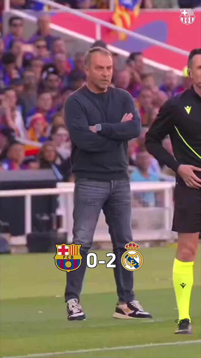 ¿Cómo vivió #ElClásico Hansi Flick? 👀