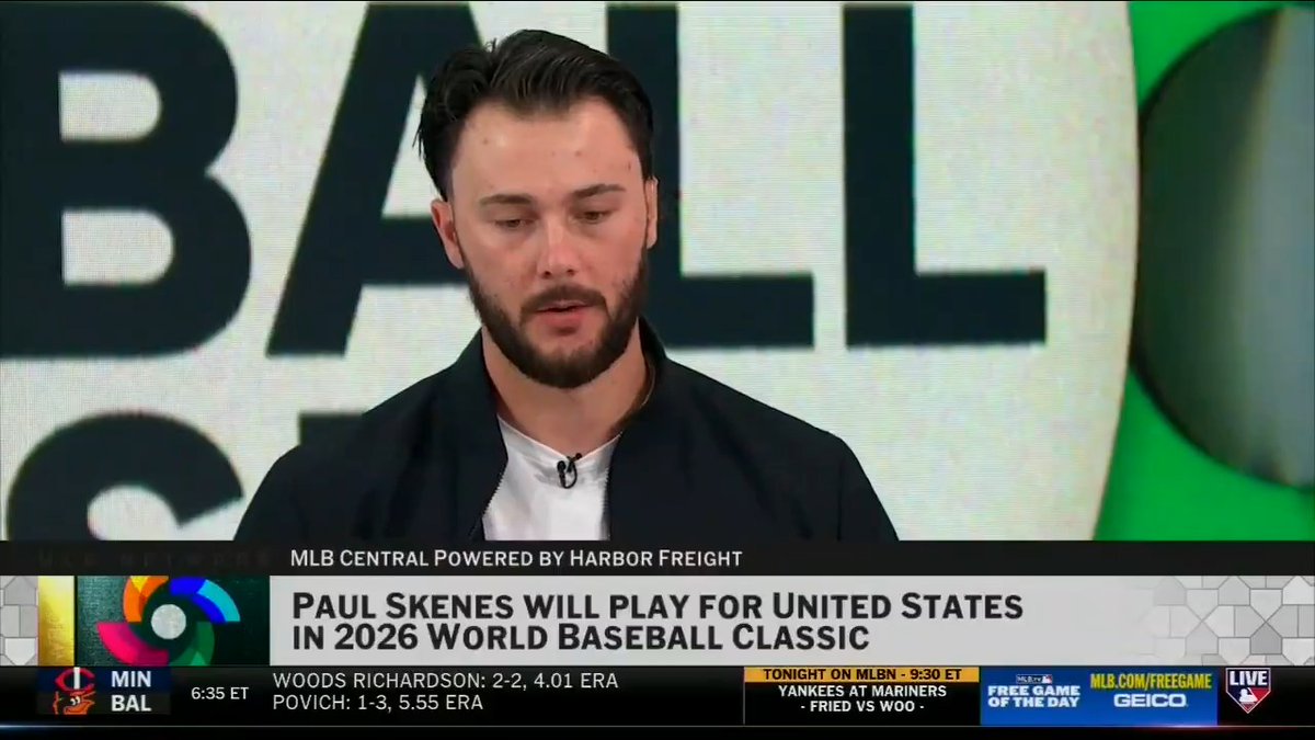 "If I ever get the chance to do this I'm never saying no..." Paul Skenes is ALL IN for Team USA 🇺🇸
