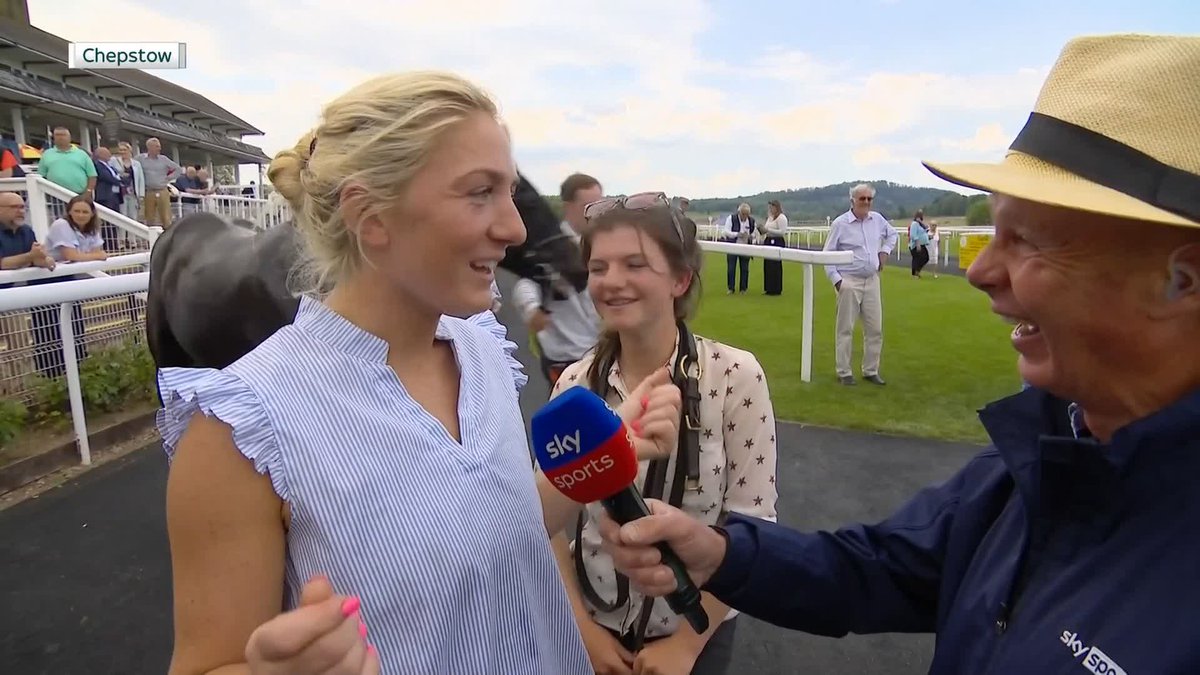 "You would think we had won the Derby but this is what it means to us" The Adrian Wintle Racing team are understandably excited after making it three winners on the day at Chepstow Racecourse...