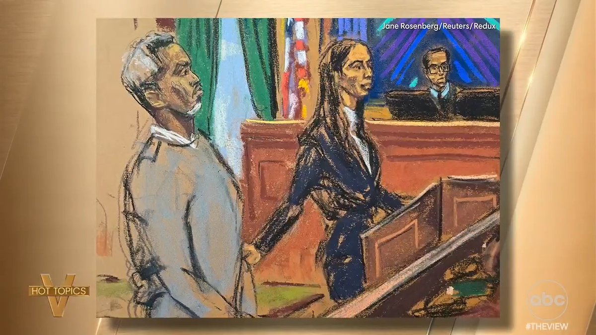 SEAN COMBS’ SEX TRAFFICKING TRIAL BEGINS: #TheView co-hosts weigh in on the high-profile trial and our Sunny Hostin details what she saw in the courtroom while attending the trial Monday.