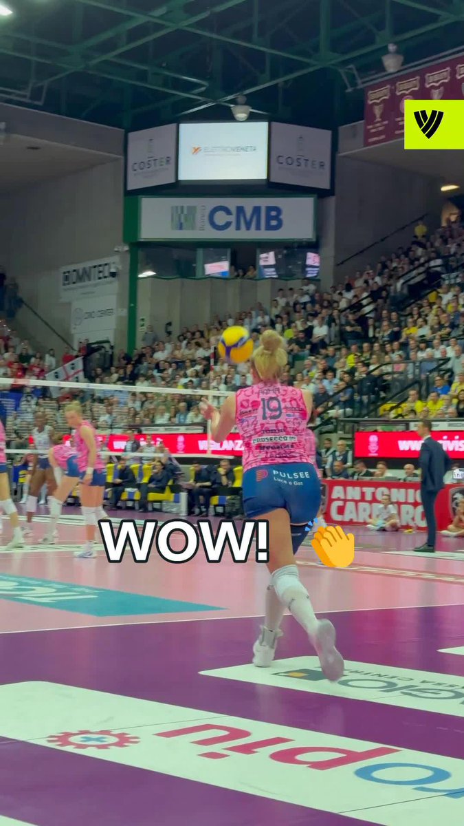 MEGA RALLY 🔥 Power, grit and unbelievable defense... the Panthers never back down! 🐾💪 This is what top-tier volleyball looks like. 👊🏐 🏐 #LVFSerieA1 #Volleyball #Pallavolo