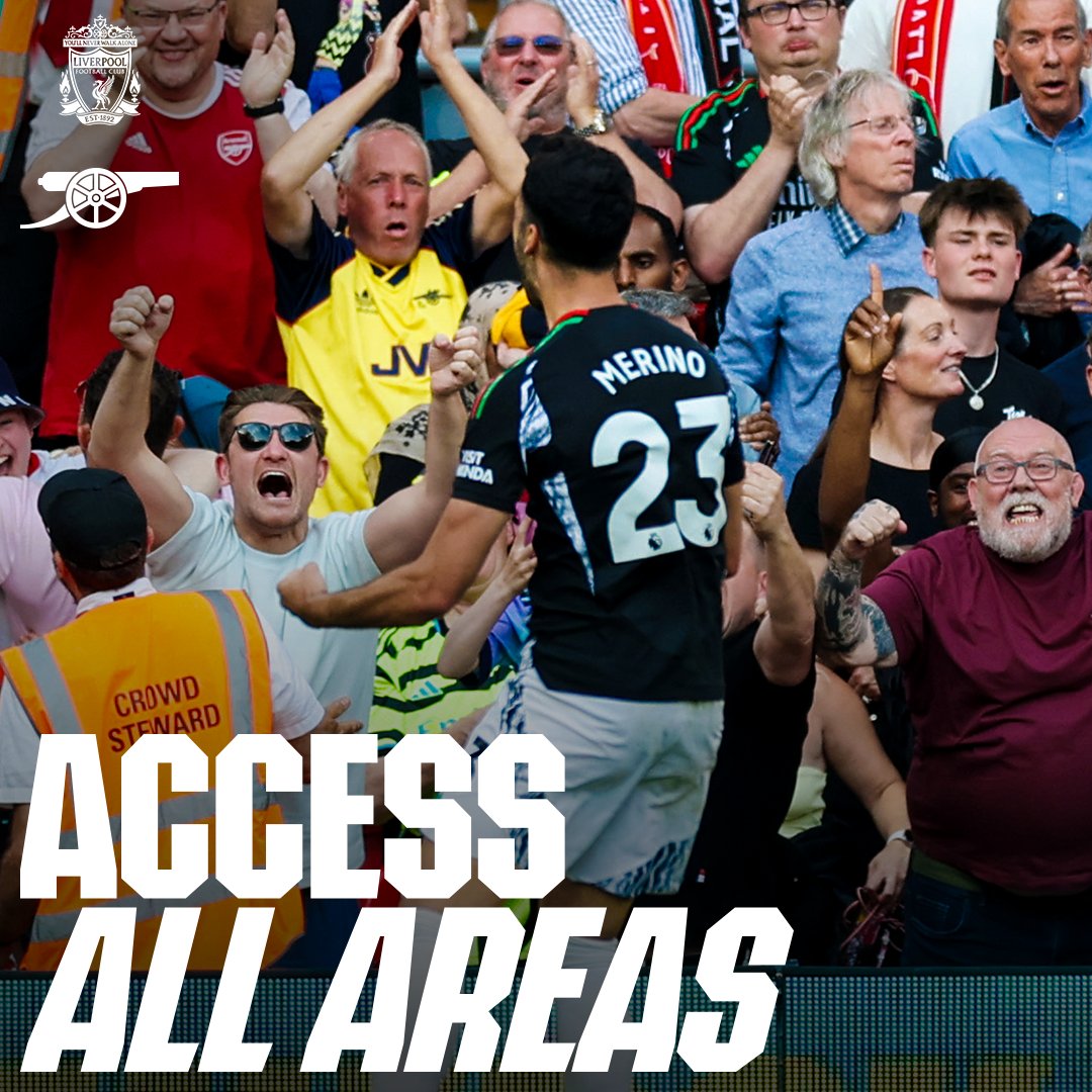 Showing our character 👊 Access All Areas of our 2-2 draw at Liverpool 📺