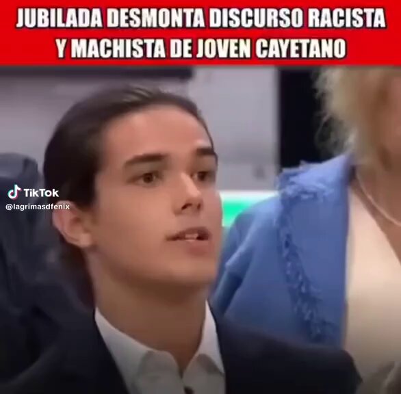 Una jubilada explica a un joven, manipulado por la caverna, para qué sirven los impuestos 👇
