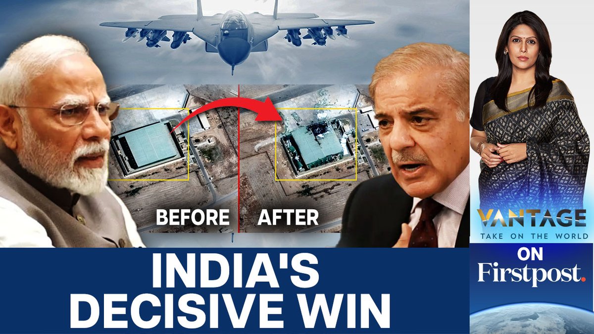 #VantageOnFirtspost: Despite satellite images confirming damage to multiple Pakistani bases, foreign media is underplaying India's decisive victory over Pakistan. Most foreign outlets appear to be obsessed with Chinese weapons and their combat debut in Pakistan. | Palki Sharma