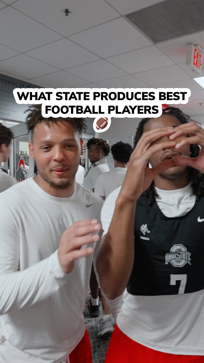 What State produces the best Football Players 🏈 👀