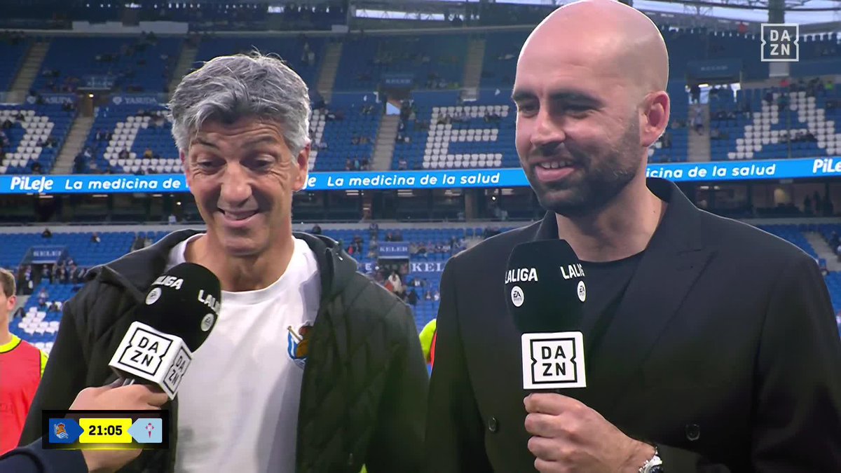 😂 ¿A quién ficharía Imanol Alguacil del Celta? “A Claudio Giráldez” 🗣️ #LALIGAenDAZN ⚽️
