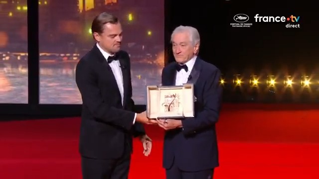 🔴 Festival de Cannes : Robert de Niro longuement ovationné au moment de recevoir une Palme d'or d'honneur