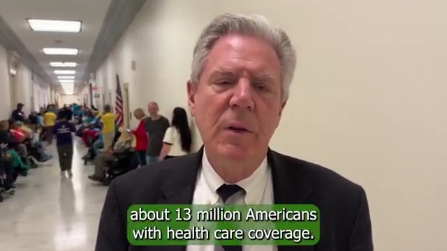 Imagine relying on Medicaid to stay alive while Republicans stroll past you plotting to slash it so billionaires like Elon Musk can have another rocket. That’s why protesters are outside the Energy &amp; Commerce Committee today, demanding to be heard.