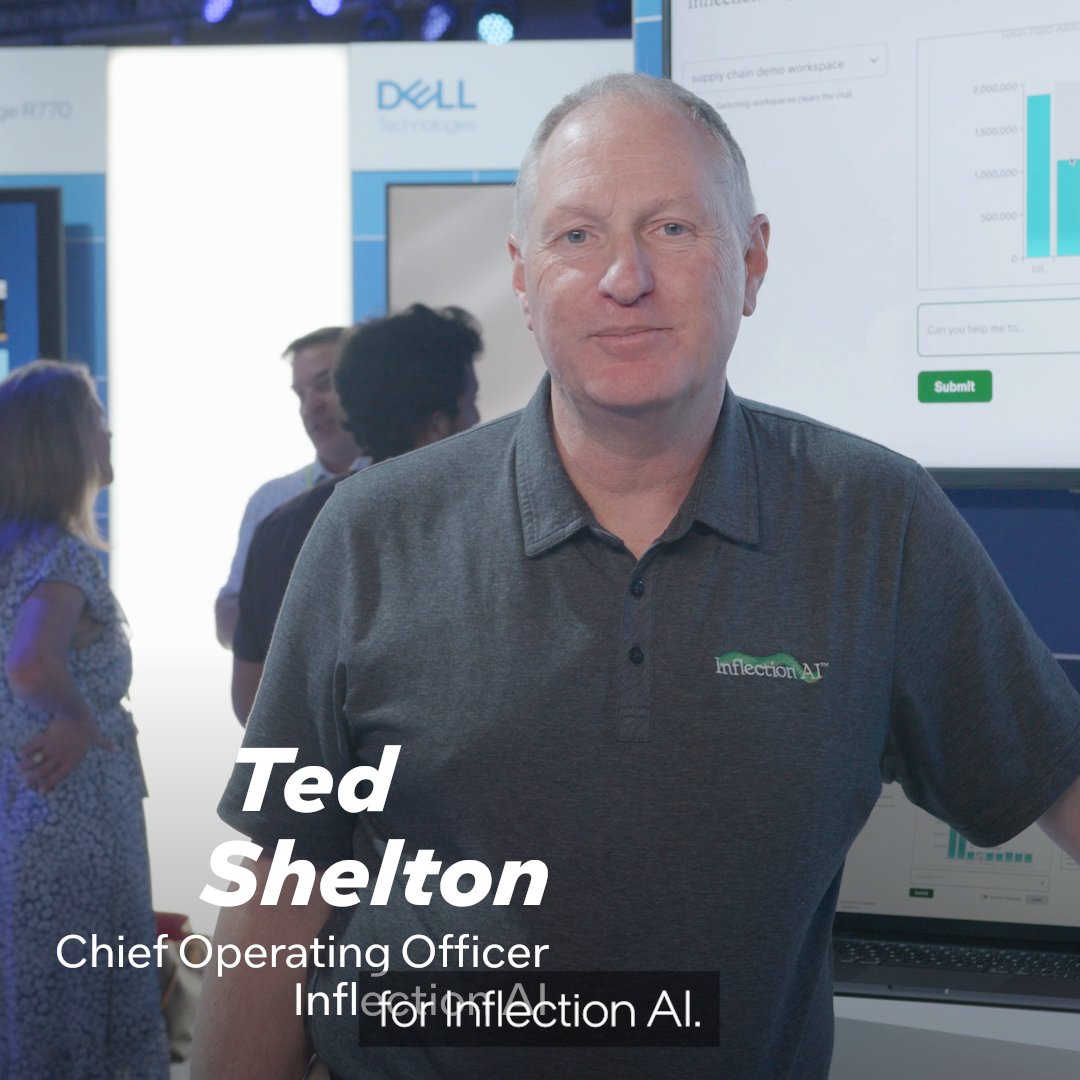 Mic Check is back🎙️ Let’s meet Ted Shelton, COO of Inflection AI, where they’re making information system access as easy as talking into your computer. 💻 That’s the power of #IntelInside.