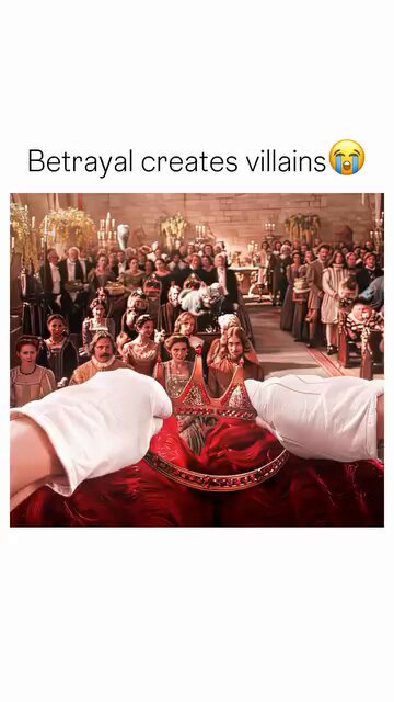 Betrayal creates villains 😭