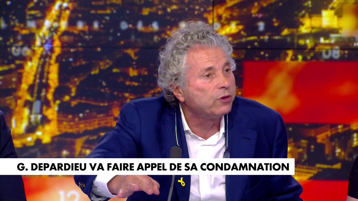 Gilles-William Goldnadel : «Gérard Depardieu a fait appel, il est donc présumé innocent» dans #HDPros2