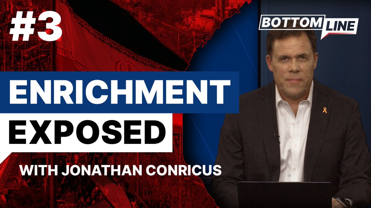 Here's the #BottomLine about the nuclear negotiations with Iran: Iran cannot be allowed to enrich anything, because the distance from benign to mass destruction is only a few weeks of work, since they already have the tech. The US, Israel and Europe should not let that happen. FDD grapichs by Andrea Stricker Ariella Noveck