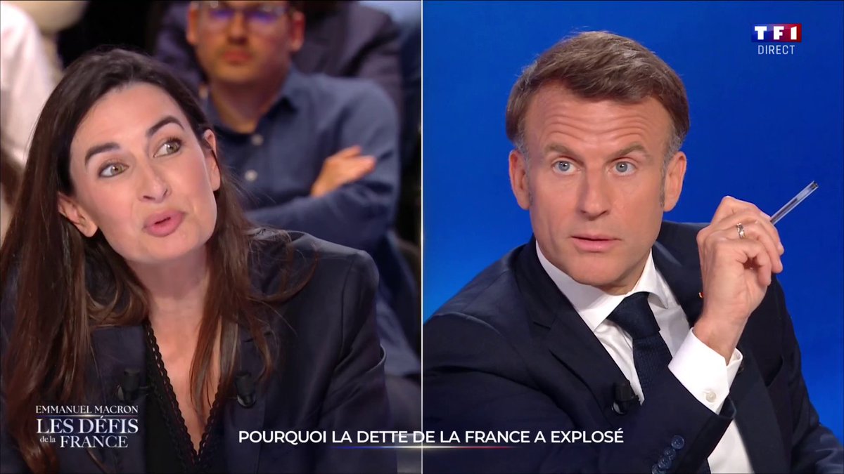 🗣️ Emmanuel Macron est "totalement contre d'augmenter les impôts" ▶️ Emmanuel Macron - Les défis de la France
