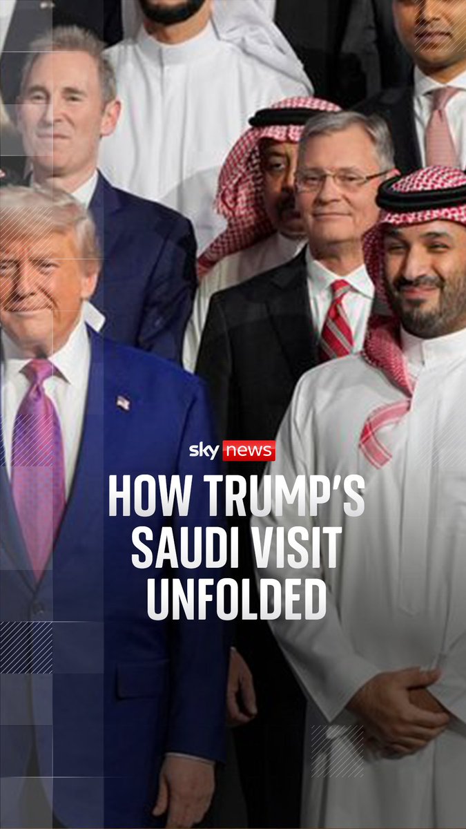 Donald Trump has been in Saudi Arabia during a Middle East tour - here's how the day unfolded. Yalda Hakim gives the full picture.