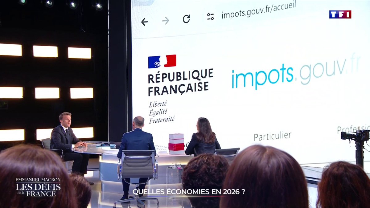 🇫🇷 FLASH - « On a amélioré les revenus des travailleurs par plusieurs réformes » se défend Emmanuel Macron.