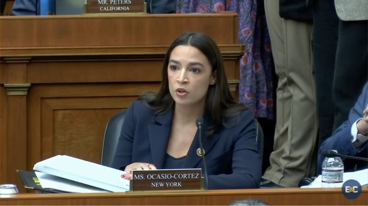 .Alexandria Ocasio-Cortez calls out the Republican budget bill for what it is: "We are cutting money and health care from people and families who are suffering to pay for tax cuts for the rich. It is a crime happening in front of the American public right now." #NoMedicaidCuts