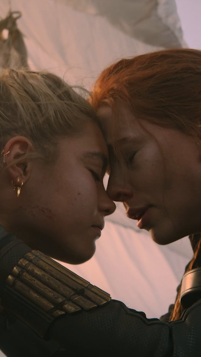 Sisters forever 🫶 Marvel Studios' #̶T̶h̶u̶n̶d̶e̶r̶b̶o̶l̶t̶s̶*̶ #TheNewAvengers is now playing in theaters. Stream #BlackWidow and #Hawkeye on Disney+.