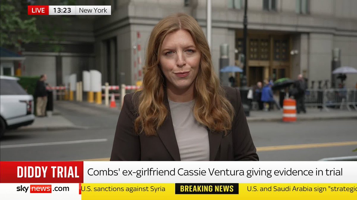 Cassie Ventura gives emotional testimony at Diddy’s trial, alleging abuse and control during their relationship. The rapper denies all charges, including sex trafficking. Martha Kelner reports from New York. 📺 Sky 501, Virgin 602 / Freeview 233