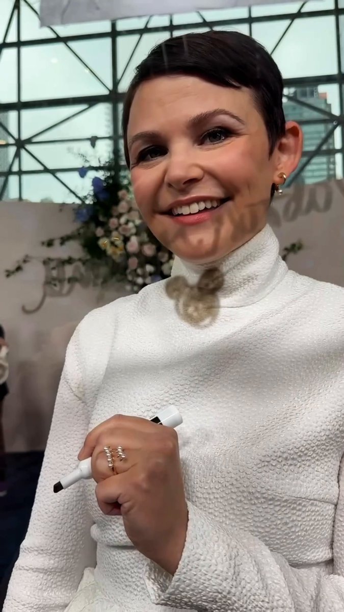The charming Ginnifer Goodwin is reporting for duty at the #DisneyUpfront!