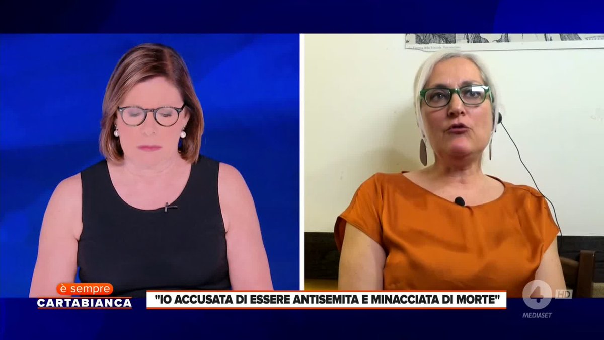 Parla Nives Monda, la ristoratrice accusata di essere antisemita: "Mi ha ferito l'insensibilità, mi dispiace anche per i giornalisti che hanno il potere di decidere della vita delle persone" #ÈsempreCartabianca