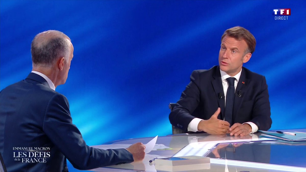 🇫🇷 FLASH | "Les 30 minutes de sport tous les jours à l'école, c'est un formidable instrument de prévention du surpoids" selon Emmanuel Macron, qui répond à Tibo InShape.
