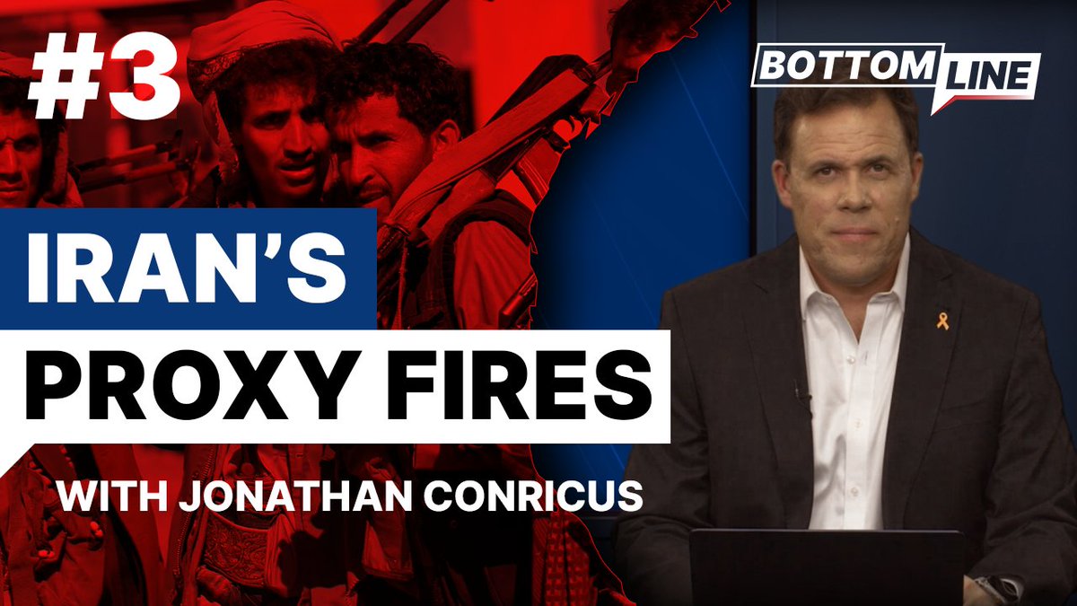 The Iranian-backed Houthis continue to fire ballistic missiles at Israeli civilians and national infrastructure. #BottomLine is that I think their masters will only change course once they themselves pay a price for their indirect aggression. @ariellanoveck