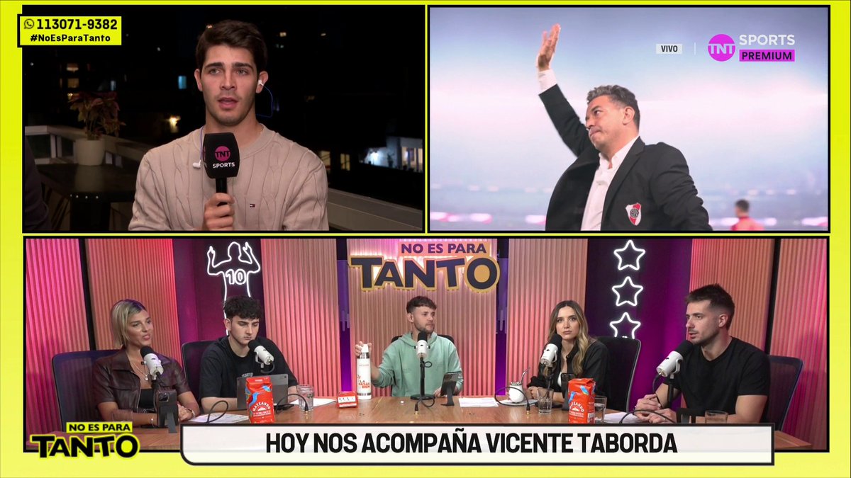 "SE DESPERTÓ EL MONSTRUO RIVER" Atención a la opinión de Vicente Taborda sobre el funcionamiento del Millonario de Marcelo Gallardo. #NoEsParaTanto