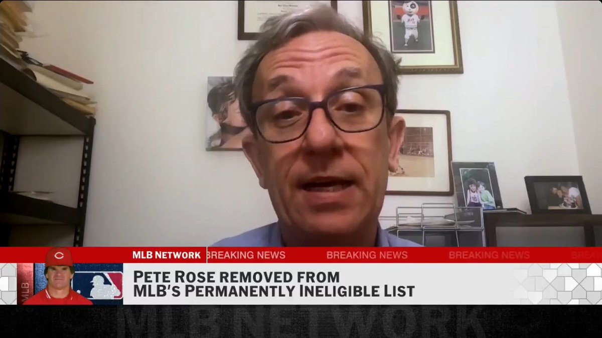.Joel Sherman joined MLB Tonight to discuss MLB's policy decision on permanent ineligibility status after death.