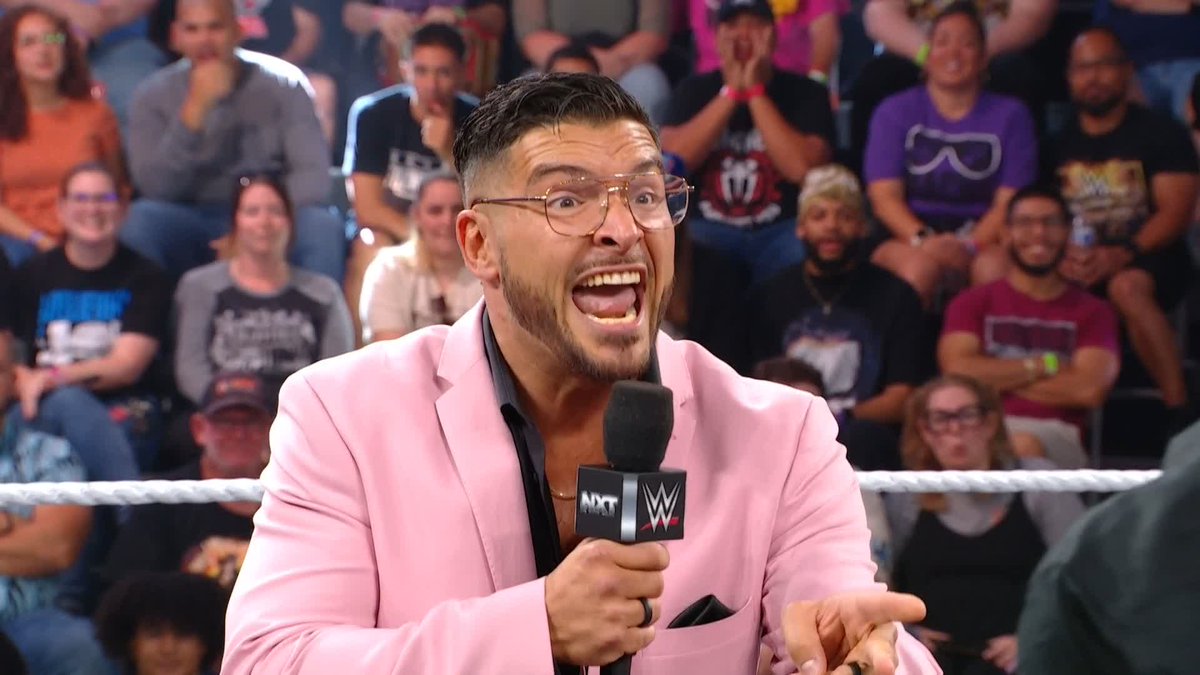 .“All Ego” Ethan Page isn't buying Myles Borne | THE KID's Battle Royal win, and wants him to put his title shot on the line... 😬 #WWENXT