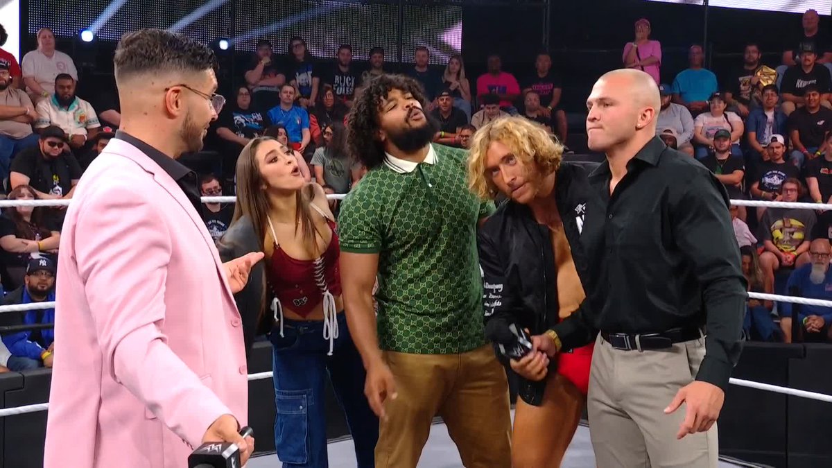 Be careful what you wish for... Myles Borne | THE KID will put his #WWEBattleground title shot on the line against “All Ego” Ethan Page TONIGHT! #WWENXT