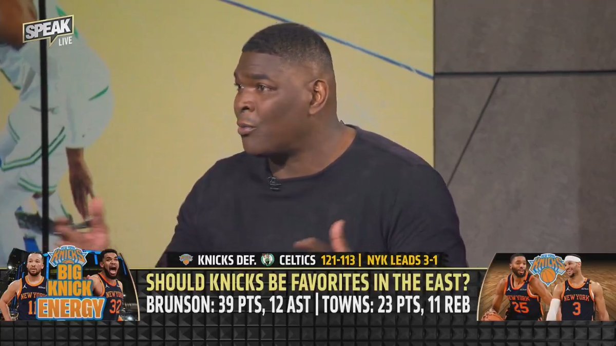 Would the Pacers be intimidated playing the Knicks at Madison Square Garden? "100%. Indy vs New York, come on man. They're not used to that," Keyshawn Johnson.