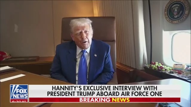 Trump: I thought the plane was a beautiful gesture. Only a stupid person would say that we shouldn't be accepting gifts. Why wouldn't we do that?