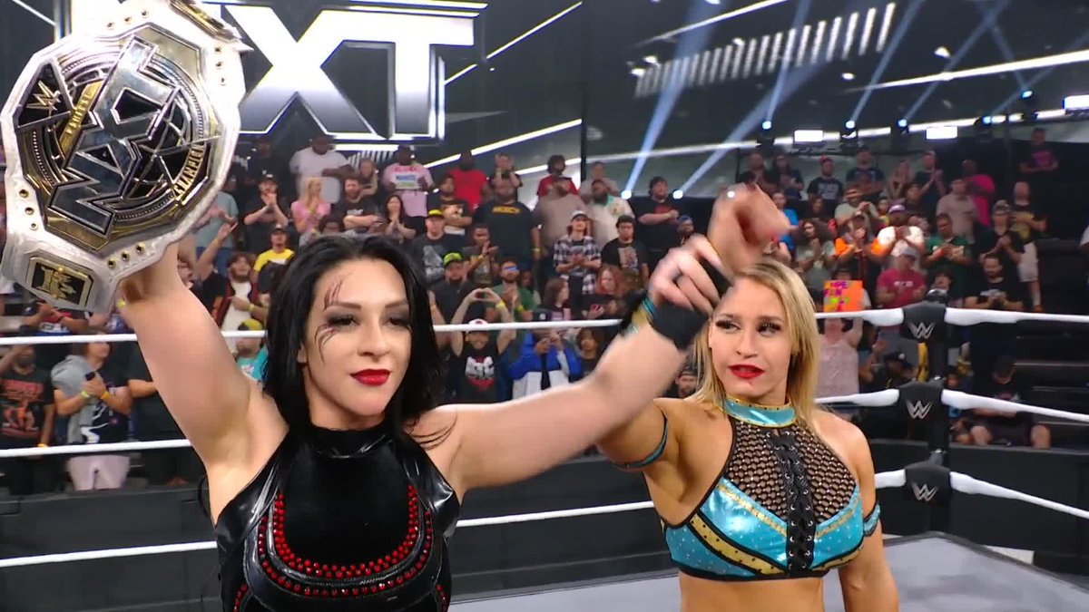 #WWEBattleground can't come soon enough. Stephanie Vaquer and Jordynne Grace are going to put on a classic in Tampa! 🙌 #WWENXT