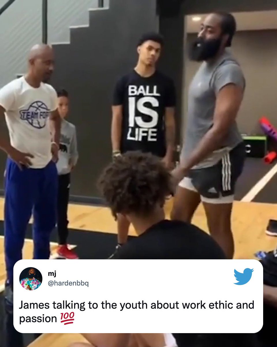 James Harden giving out free game to the youth Worth the time