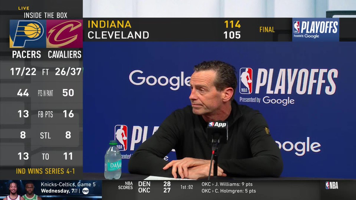 "We've got another jump to make." Kenny Atkinson reflects on Cleveland's season after their Playoff exit