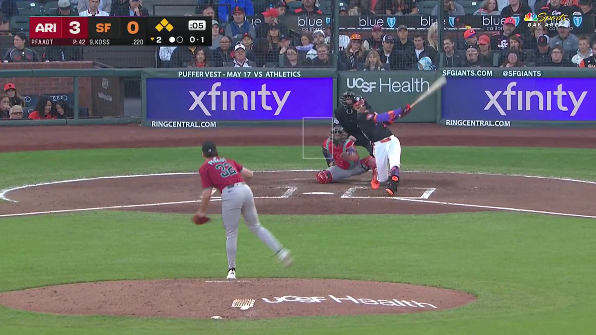 Koss hits a GRAND SLAM for his first big league homer ‼