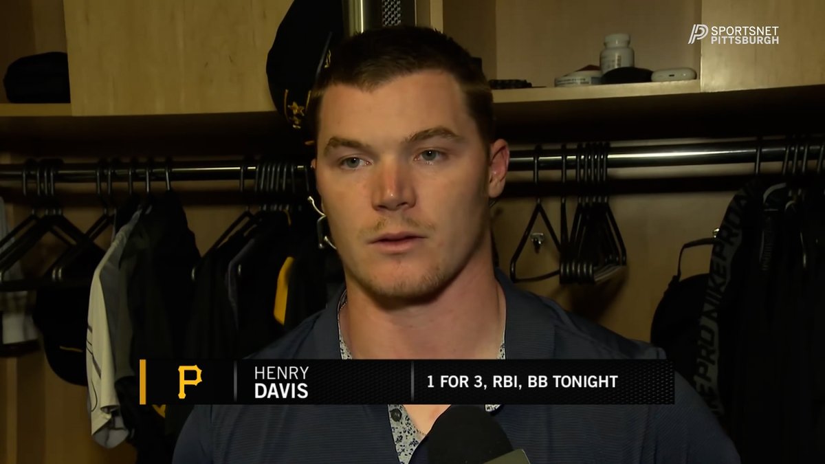 "A lot of guys in this room are better hitters than we’ve shown. No matter what, continue to work… setting each other up, communicating well in the dugout, and just continuing to fight until it breaks through." Henry Davis on the team’s offensive struggles.