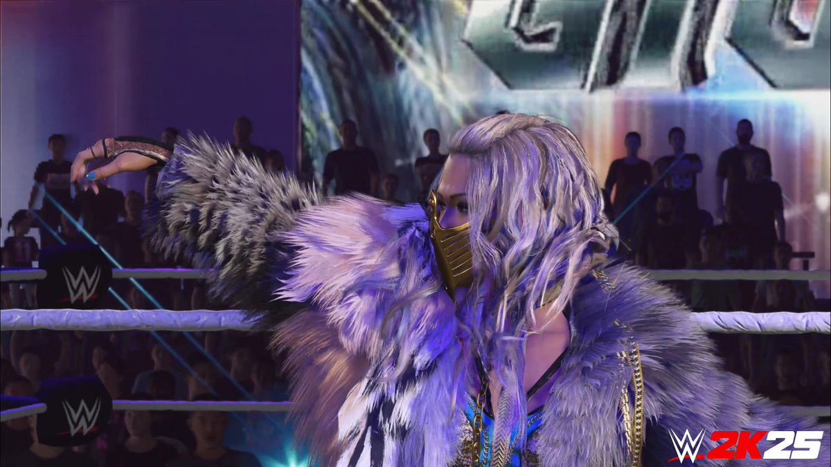 The Beautiful Madness. 🌸 #FirstLook #WWE2K25 GIULIA = ジュリア